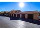 Detached garages provide residents covered parking at 2300 E Silverado Ranch Blvd # 1180, Las Vegas, NV 89183