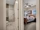 Hallway between bedroom and bathroom at 2583 Hazelburn Ave, Henderson, NV 89044