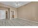 Inviting main bedroom with ensuite bathroom, walk-in closet and neutral decor at 3544 Desert Cliff St # 102, Las Vegas, NV 89129