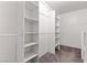 A well-organized closet featuring open shelving and ample storage space at 3568 Antigua Ave, Las Vegas, NV 89121
