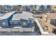 Townhomes with modern architecture, garages, and xeriscaped surroundings in a planned community at 3725 Celesta Vista Ave, Henderson, NV 89044