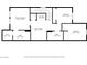 Second floor floorplan featuring three bedrooms, two bathrooms, a Gathering room, and a laundry room at 3725 Celesta Vista Ave, Henderson, NV 89044