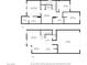 Two-story floorplan featuring three bedrooms, two bathrooms, a Gathering room, laundry room, garage, living room, and kitchen at 3725 Celesta Vista Ave, Henderson, NV 89044