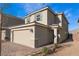 Beautiful two-story home featuring a two-car garage, neutral colors, and a well-kept exterior at 7219 Quiet Spring St, North Las Vegas, NV 89084