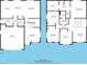 Complete floor plan showcases both first and second floors of home at 9268 Wildfire Gorge St, Las Vegas, NV 89139