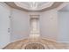 Inviting foyer with decorative tile accents and neutral walls at 9359 Brownstone Ledge Ave, Las Vegas, NV 89149