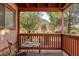Relaxing back porch with views of the outdoors at 14525 Heyer Way, Las Vegas, NV 89161