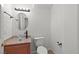 Modern powder room with vessel sink and updated fixtures at 1712 Warrenville St, Las Vegas, NV 89117