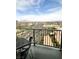 Balcony with mountain and city views featuring outdoor seating at 211 E Flamingo Rd # 1704, Las Vegas, NV 89169