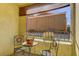 Cozy outdoor patio space, perfect for relaxing outdoors at 2120 Ramrod Ave # 415, Henderson, NV 89014