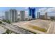 A great aerial view of the city at 222 Karen Ave # 1904, Las Vegas, NV 89109