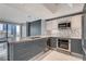 Open kitchen featuring a breakfast bar and stainless steel appliances at 222 Karen Ave # 1904, Las Vegas, NV 89109