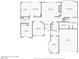 Floor plan of house, showing the layout of the rooms at 2920 Foxtail Creek Ave, Henderson, NV 89052