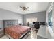 Cozy bedroom featuring a comfortable bed, desk, and ample natural light, creating a relaxing retreat at 2963 Greendale St, Las Vegas, NV 89121