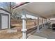 Covered patio with seating overlooking backyard, perfect for outdoor entertaining at 2963 Greendale St, Las Vegas, NV 89121