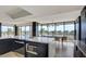 Bright kitchen with stainless steel appliances, and an adjacent dining area with views at 3111 Bel Air Dr # 5F, Las Vegas, NV 89109