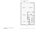 Detailed floor plan shows room dimensions; living, dining, kitchen, bathrooms, laundry, balcony and primary bedroom and closet at 353 E Bonneville Ave # 311, Las Vegas, NV 89101