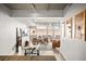 Bright living room with large windows, modern furniture and access to the kitchen offering a spacious living space at 353 E Bonneville Ave # 311, Las Vegas, NV 89101