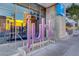Modern building exterior with prominent signage and sleek design elements that capture attention at 353 E Bonneville Ave # 905, Las Vegas, NV 89101