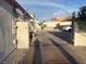 Spacious driveway leading to backyard offering ample parking and potential for boat or RV storage at 441 Daylin Ct, Henderson, NV 89015