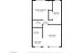 Here's a detailed floor plan showcasing the layout of the home, including the bedrooms, bathroom, kitchen, living room, and dining area at 520 S 13Th St # D17, Las Vegas, NV 89101