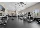 Community fitness center with treadmills, elliptical machines, weight machines, and ample space for exercise at 11322 Corsica Mist Ave, Las Vegas, NV 89135