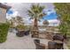 Stunning pool, spa and outdoor kitchen, perfect for entertaining and enjoying the backyard oasis at 2436 Grassy Spring Pl, Las Vegas, NV 89135