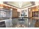 Elegant lobby with modern art and marble floors at 2700 Las Vegas Blvd # 910, Las Vegas, NV 89109