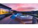 Beautiful backyard pool and spa offer a luxurious outdoor experience at 2784 Cherrydale Falls Dr, Henderson, NV 89052