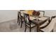 Dining room featuring a table set for six with decorative plates at 2945 Torreon Ln, Las Vegas, NV 89121