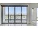 Beautiful balcony view with large sliding windows and cityscape views at 322 Karen Ave # 2003, Las Vegas, NV 89109