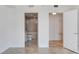 Bedroom with entrances to an ensuite bath and closet at 322 Karen Ave # 2003, Las Vegas, NV 89109