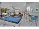 Spacious clubhouse with a billiards table, tables and chairs, and views at 322 Karen Ave # 2003, Las Vegas, NV 89109