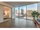 Bright living room with large windows offering panoramic city views, seamlessly connected to an adjacent bedroom at 3722 Las Vegas Blvd # 1204, Las Vegas, NV 89158