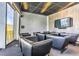 Private theater room with comfortable seating and a large screen for entertainment at 3722 Las Vegas Blvd # 1204, Las Vegas, NV 89158