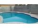 Refreshing backyard pool is fenced, creating a private oasis at 3917 Acapulco Ave, Las Vegas, NV 89121