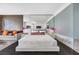 Bright bedroom boasts a comfortable bed, couch and sleek modern design at 4381 W Flamingo Rd # 3712, Las Vegas, NV 89103