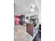 Bright kitchen features sleek appliances, island seating, and stylish pendant lighting at 4381 W Flamingo Rd # 3712, Las Vegas, NV 89103