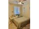 Relaxing bedroom with a comfortable bed, soft pillows, and natural light from the window at 4534 Regalo Bello St, Las Vegas, NV 89135