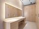 Ample storage abounds in this dressing area, complete with custom drawers, cabinets and a vanity at 63 Midnight Sky Dr, Las Vegas, NV 89135