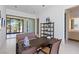 The office provides natural light and easy outdoor access, blending indoor and outdoor living seamlessly at 63 Midnight Sky Dr, Las Vegas, NV 89135