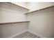 Interior view of a walk-in closet featuring custom shelving at 6925 Cuddy Falls Pl, North Las Vegas, NV 89084