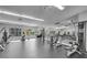 Spacious gym with a wide variety of weight training equipment and ample natural light at 7155 S Durango Dr # 303, Las Vegas, NV 89113