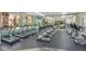 Fitness center featuring rows of treadmills and exercise bikes at 7155 S Durango Dr # 303, Las Vegas, NV 89113