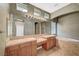 Bathroom featuring double sinks, bathtub, and vanity at 9485 Parkmoor Ave, Las Vegas, NV 89149