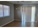 Dining area with tile floors, a chandelier, and sliding glass doors to the outdoor space at 1016 Vantage Point Rd, Las Vegas, NV 89128