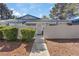 Inviting single-story home with private courtyard entry and new looking blue tile roof at 2040 Willowbury Dr # A, Las Vegas, NV 89108