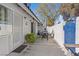 Inviting outdoor patio area features a dining set and offers a relaxing space with ample natural light at 2040 Willowbury Dr # A, Las Vegas, NV 89108
