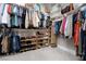 Spacious walk-in closet with ample hanging space and shoe racks for optimal organization at 21 Ocean Harbour Ln, Las Vegas, NV 89148