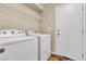 Bright laundry room with modern appliances and ample space at 2376 Via Firenze, Henderson, NV 89044